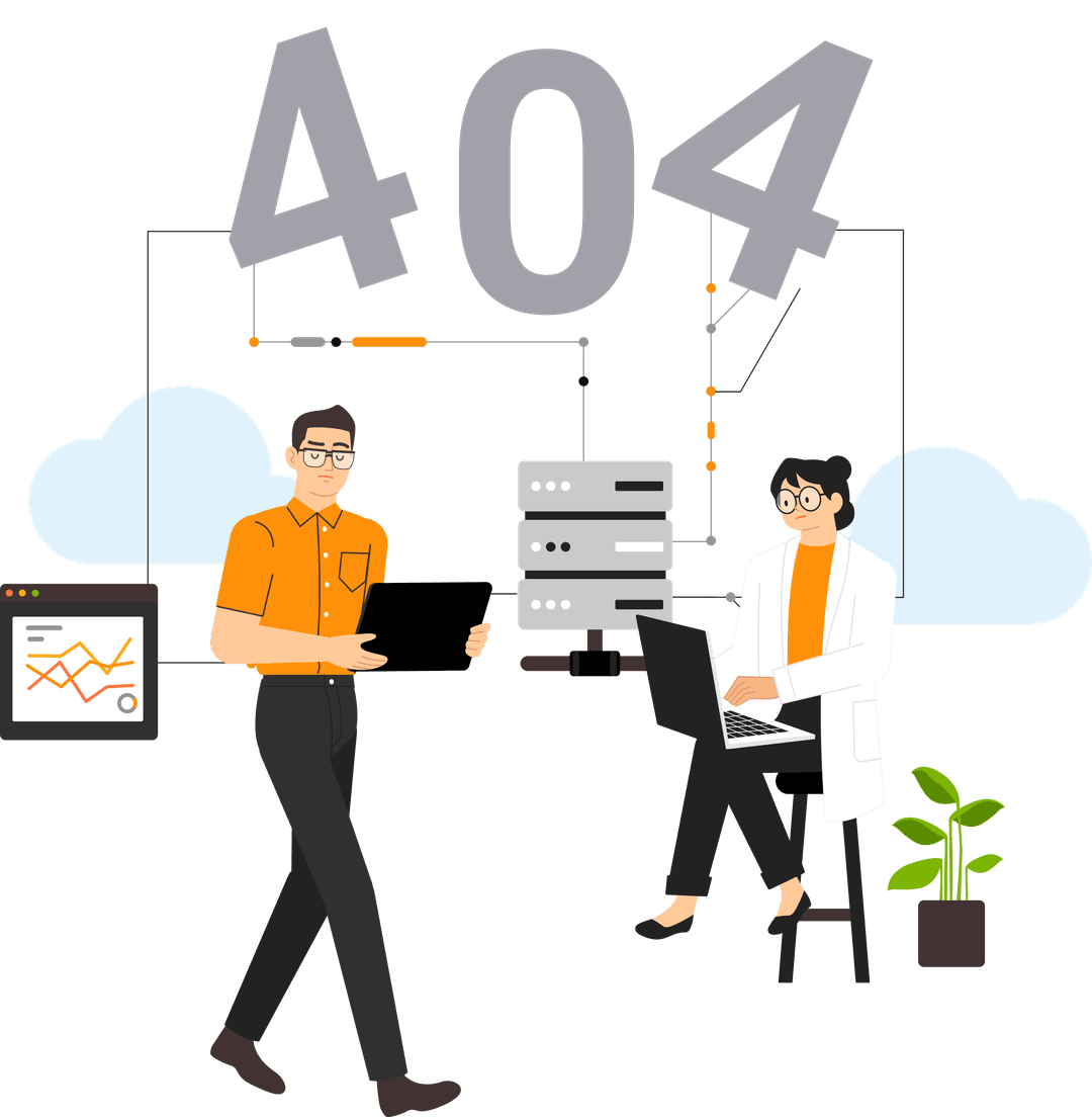 404 Not Found illustration