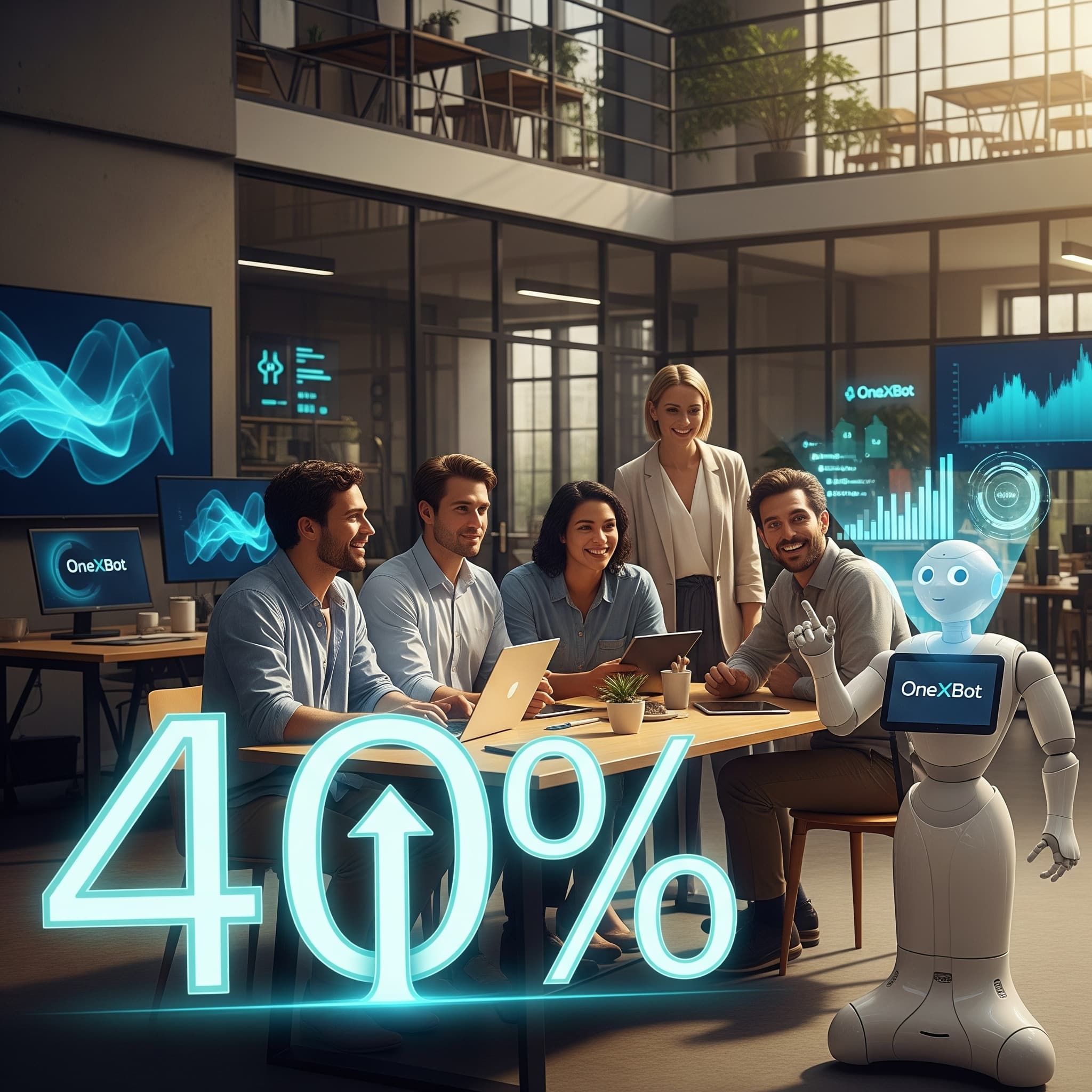 Doanh nghiệp tăng 40% hiệu suất nhờ nhân viên AI OneXBots: Câu chuyện thật – Kết quả thật